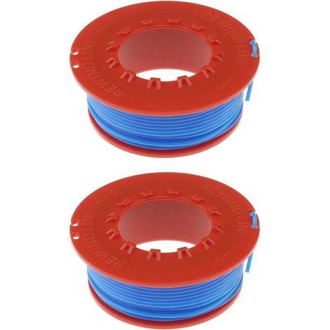 Packung mit 2 Spulen FLY031 5131060-90/6 Schnur, kompatibel mit Flymo ET21 Mini Trim ST Freischneider, 10 m Länge, 1,5 mm Durchmesser - (1/5)