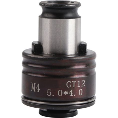 Mandrin de Taraudage JIS GT12 pour Machine à Taper et Fraiseuse CNC, Collier de Taraud M4 (1/5)