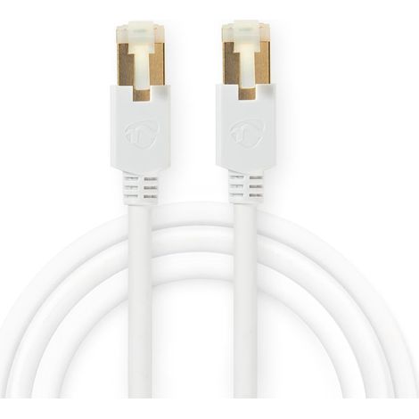 nedis CCBW85210WT100 Netzwerkkabel Cat6 Weiß 10 Meter (1/3)