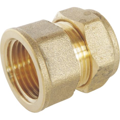 Raccord à compression laiton TC 16 - Femelle 15/21 (1/4)