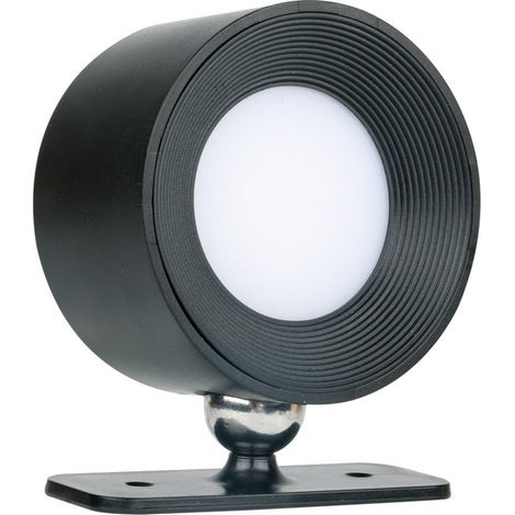 Aplique pared LED Kiraz 3000-4000-6500K recargable USB Negro