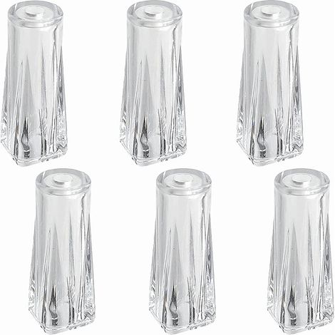 Cordons de Serrage Transparent pour Store - Lot de 6 Cordon Plastique pour Stores Romains et Travaux Manuels
