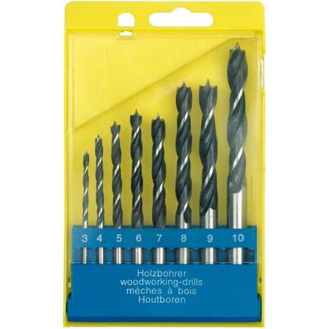 VOREL HOLZBOHRER-SET 8-tlg. 3 - 10mm 22381 (1/2)