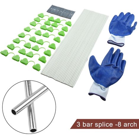Kit de support pour plantes en fibre de verre à monter soi-même, comprenant tuteurs, arches, serres et jardins. - AquaForge