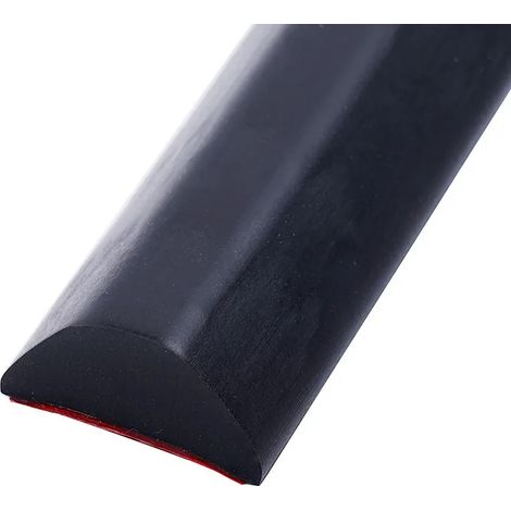 (black-120cm)Silicone Bathroom Stopper Water Retaining Bendable Dry Wet Separation Blocker Shower Barrier Dam Countertop Water Stopper (1/4)