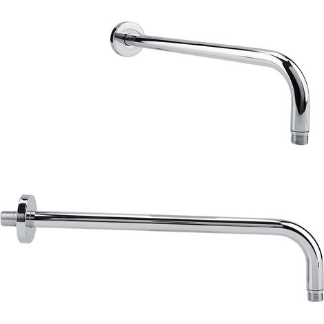 Murinox Flexible Duschkopfhalterung mit extra langem Chromarm (16 Zoll, G1/2) (1/5)