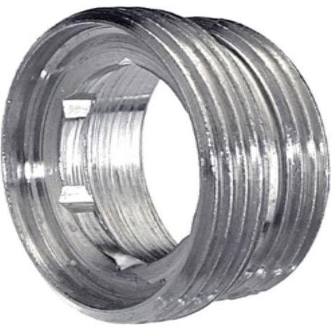RIDUTTORE PER AERATORE  M24/1xM22/1 CONGUARNIZIONE IN GOMMA - IN METALLO CROMATO