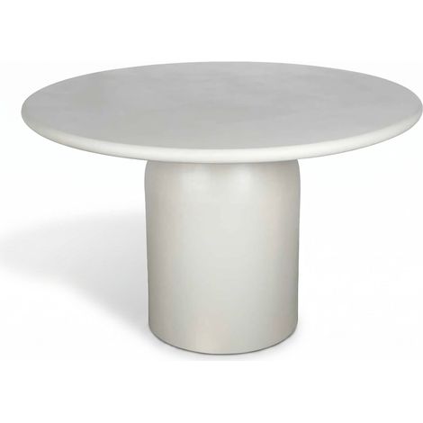 Table ronde 120cm effet béton, MINERAL (1/3)