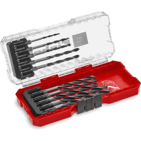 Einhell 108733 Kit punte a spirale da legno 10 parti 3 mm, 4 mm, 5 mm, 6 mm, 7 mm, 8 mm 1 KIT (1/5)