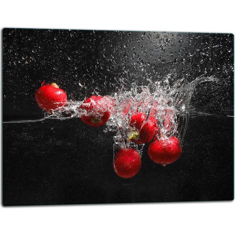 Planche à découper en verre 52x40 fruits (1/5)