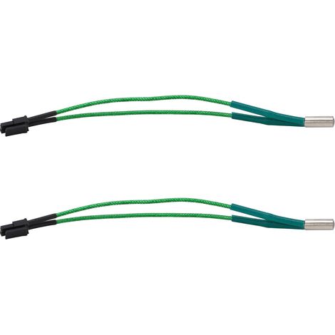Lot de 2 tubes chauffants pour cartouches d'imprimante 3D VORON 24V 15mm 65W, sans oxydation, haute puissance