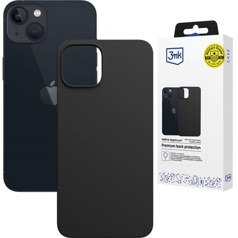 Apple iPhone 14 Plus - 3mk Hardy MagSilicone Graphite (1/5)