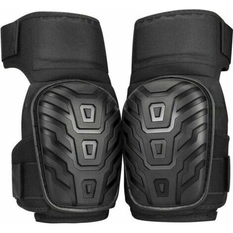 Professional work knee pads with robust gel cushioning and adjustable anti-slip grips, perfect (1/5)