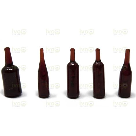 Bottiglie in Miniatura 2 cm Accessori per Presepe 11711 (1/5)
