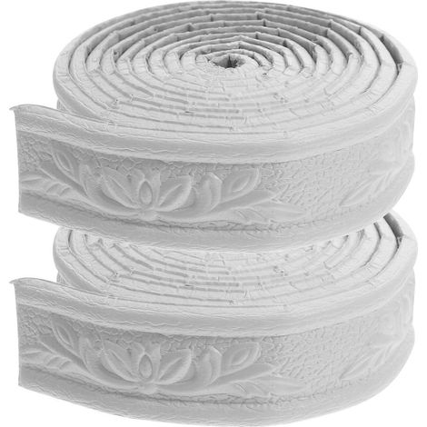 rouleaux de bordure de papier peint 3D, plinthe, baguette de finition autocollante (1/3)