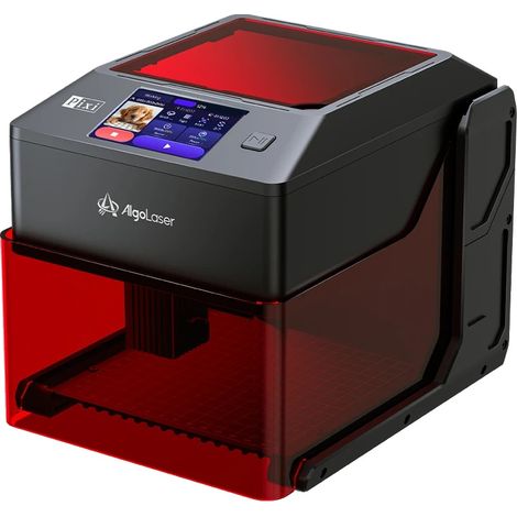Graveur Laser, Contrôle Tactile, Plaque de Base Double Face, noir, 10W (1/2)