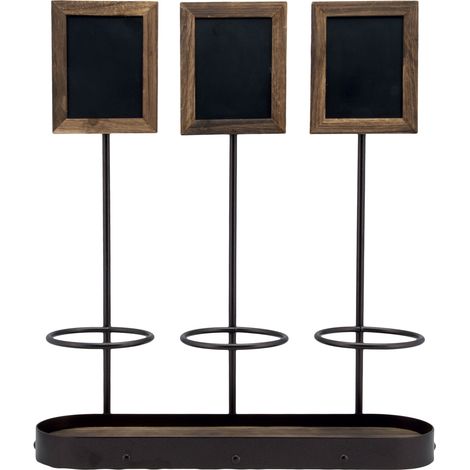 Porte-bouteilles (3 bouteilles) - 39x45cm - Securit