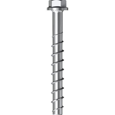 Vis à filetage pour béton Wurth – Longueur 100 mm – Fixation de garde-corps en verre – Intérieur / extérieur