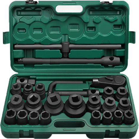 KIT  BUSSOLE RINFORZATE - 3/4 - 26PZ 21-65MM CRICCHETTO CON LEVA - SET CAMION TIR