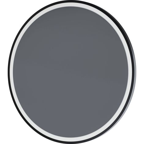 BERNSTEIN - Specchio rotondo con cornice nera, illuminazione a LED rilevatore di movimento, controllo della luce per bagno - 8232-2.0 - Ø 60cm Ø60 cm (1/5)