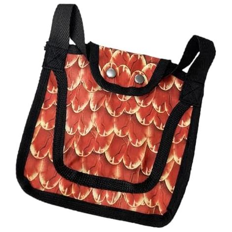 Selles pour poules Protection lavable pour volailles Protection dorsale pour poules avec sangle réglable, pour petites, moyennes et grandes volailles en poulailler extérieur (1/5)