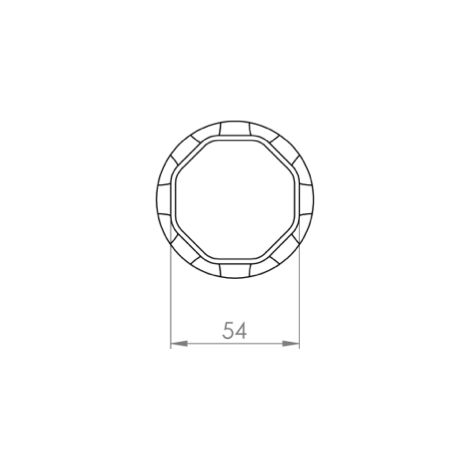 Schraubfundament Verlängerungsstück 63.5 x 580 mm - pro Stück (1/2)