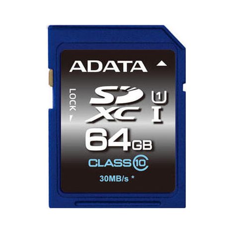 Tarjeta de memoria Adata Premier SDXC 64GB Clase 10 UHS-I (1/2)