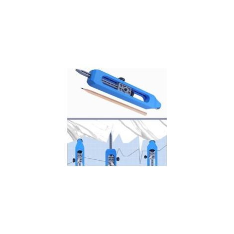 Jauge de contour avec serrure – Outil de mesure pour formes irrégulières – Précision accrue pour travail du bois – Facile à utiliser d'une main (1/5)