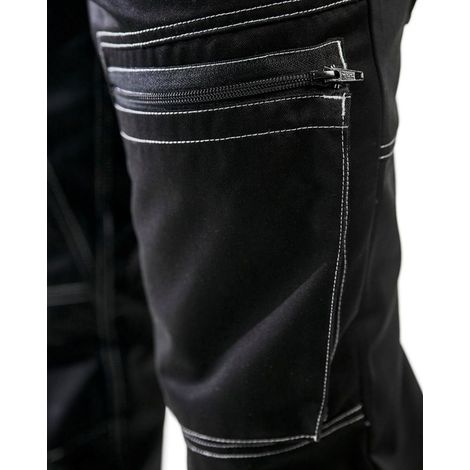 Pantaloni da lavoro driver Blaklader Polycotton Nero 52