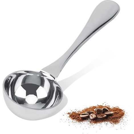 Cuillère doseuse à café, Cuillère à café en INOX, cuillere doseuse 25ml, Cuillère à long manche, cuillere doseuse cafe moulu, mesure à café cuillère doseuse pour café moulu cuillers de mesure, 25ml (1/5)
