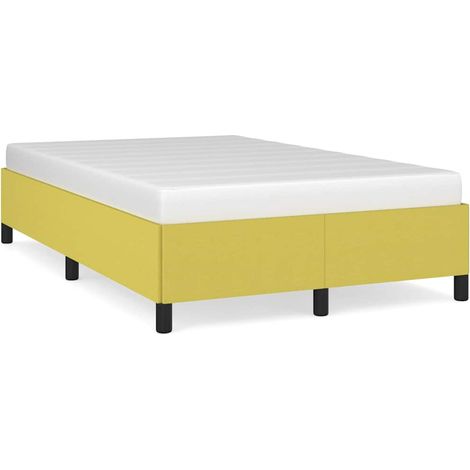 Lit Double Lit Simple - Cadre de lit vert 120x200 cm tissu Maison La Vie (1/5)