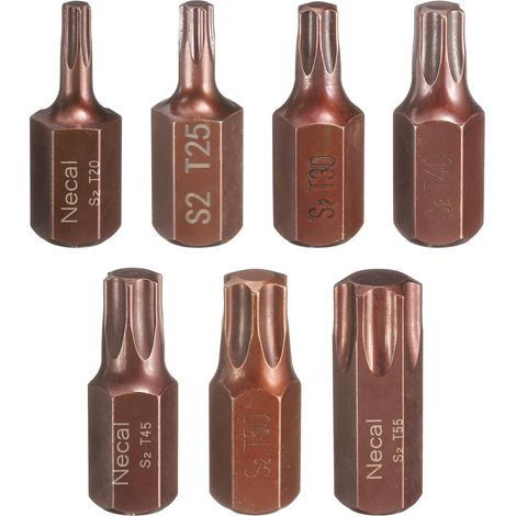 Embout De Tournevis Torx Acier S2 30mm Longueur 7Pcs (1/5)