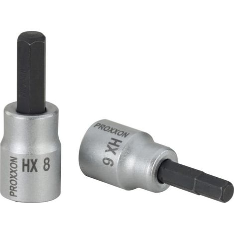Proxxon Embout hexagonal intérieur 3/8" 10 mm, 50 mm de long