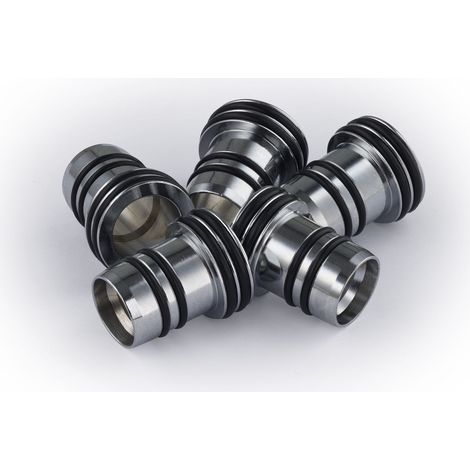 Grifo WC automático universal de ángulo 1/4 vuelta TOUT PUSH Ø16 - H3/8
