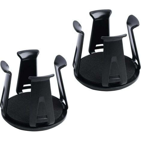 Set mit 2 universellen Auto-Becherhaltern – selbstklebende Flaschenhalter für den Fahrzeuginnenraum, kompatibel mit Kaffeebechern und Flaschen, einfache Montage – Crezuo