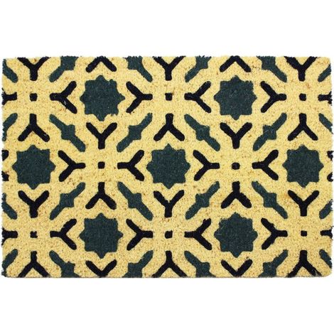 Kokos-Teppich mit Kimli-Druck 40x60 - Btb Teppich Benoit