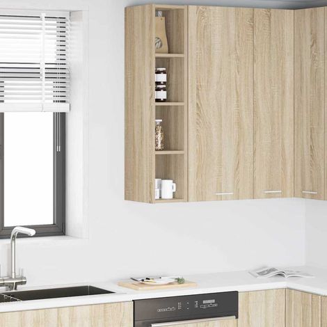 Hanging Cabinet Sonoma Oak 20 x 29.5 x 100 cm Engineered Wood vidaXL (1/5)