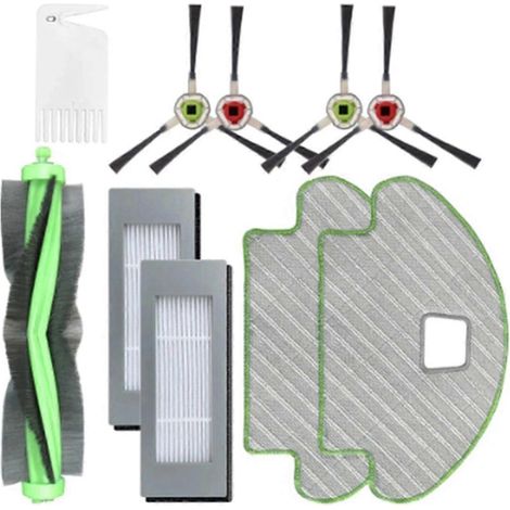 Accessoires pour balais électriques Combo113 R113840 : brosse principale, brosse latérale et filtre. (1/5)