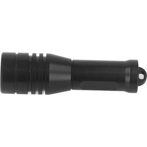 Lampe torche de plongée LED en alliage d'aluminium, étanche IPX8, lumière blanche 800 lumens, pour les sports sous-marins (1/5)