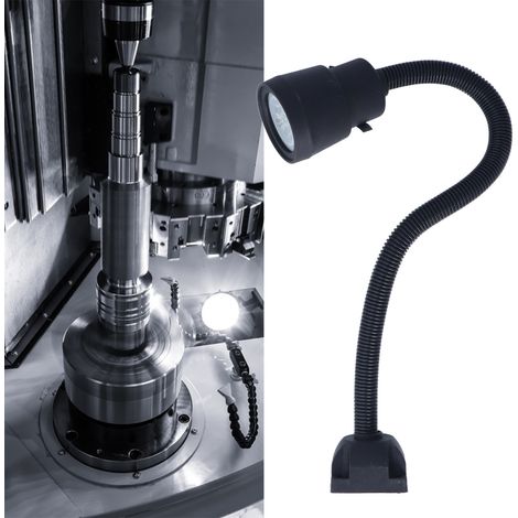 Lampe de table LED pour machines-outils, poinçonneuse et fraiseuse, lampe tubulaire flexible, lampe pour machines-outils CNC, 24/36 V (1/5)