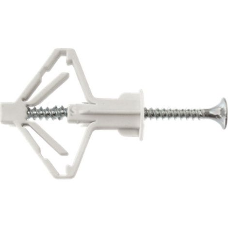 Cheville Nylon RESSORT 8X40 Avec Vis 3.5X55-10 pièces