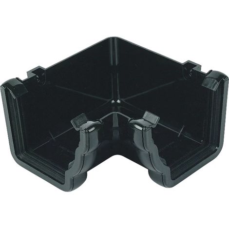 FloPlast Niagara 90° Internal Angle Black - Pack of 10
