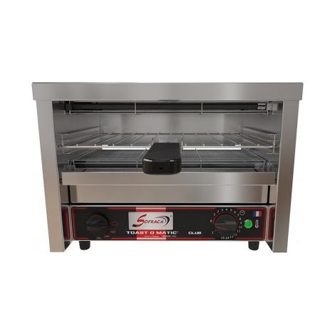 Toaster Professionnel Multifonction avec Régulateur 230 V - Club 1 Etage - Sofraca