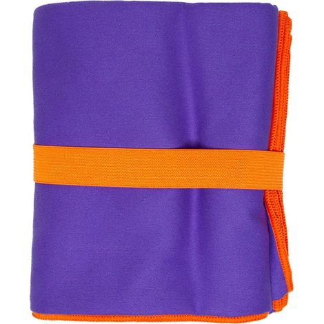 Serviette en microfibre à séchage rapide 80x130 cm, violet prune fitness (1/5)