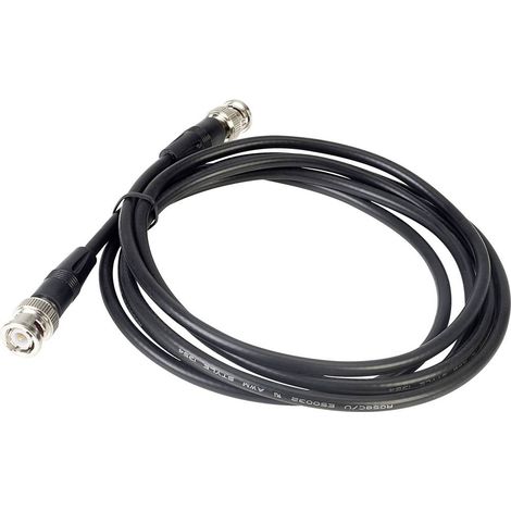 TRU COMPONENTS 16-0340 Cavo di misura BNC 2.00 m Nero 1 pz. (1/2)