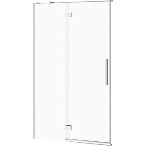 Cersanit Crea - Porte de douche 120x202 cm, gauche, chrome/verre clair S159-003 (1/4)