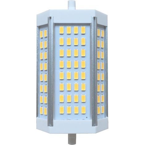 Ampoule LED R7S à intensité variable, 118 mm, 30 W, style DJ, 3 000 lm, éclairage mural/de sécurité/au sol, blanc chaud 3 000 K (1/4)