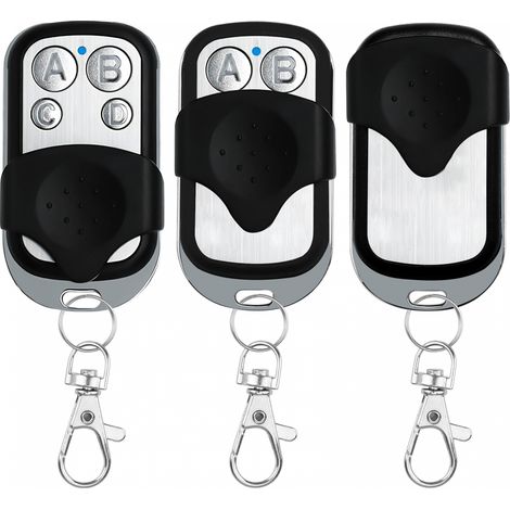 Telecommande Portail MHz Télécommande Garage sans Fil à Boutons Bip avec Couvercle Coulissant 3Pcs 433,92 4 (1/5)