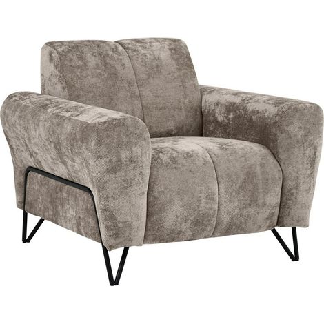 Sillón Avicava 103, Vega 05, 83x100x98cm, Tapiz, Patas: Metal, 0 (1/5)