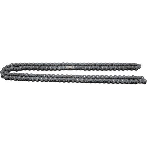 Oreilet Chaîne Moto 415H 130L, 130 Maillons, en Métal de qualité Supérieure, Robuste et Durable, pour VTT, Kart, Moto Tout-terrain, 50-250 Ml, Pièces de Course Haute Puissance. (1/5)
